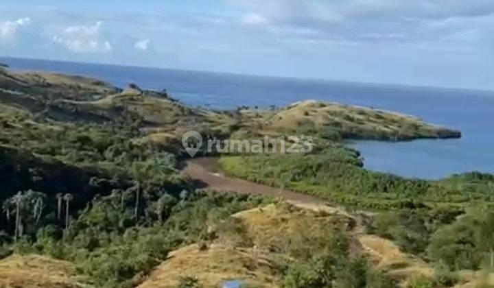 Tanah strategis di labuan bajo view pantai 1