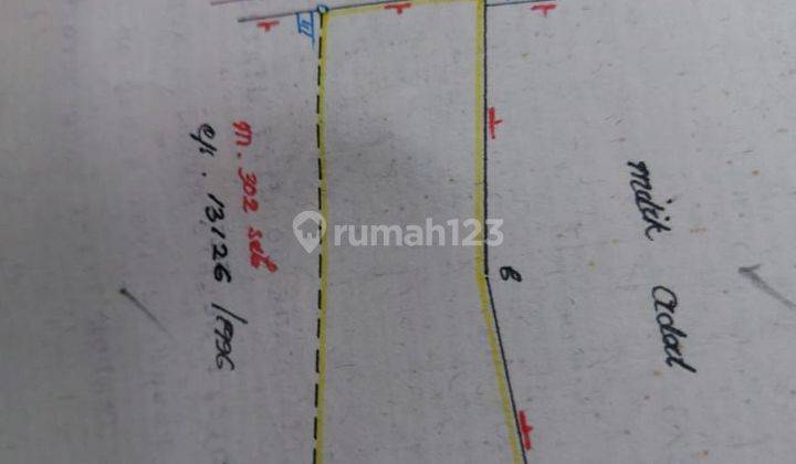 Tanah kavling strategis di Jalan Cigadung Raya  2