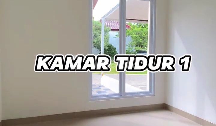 kamar tidur rumah cluster nyaman bsb city