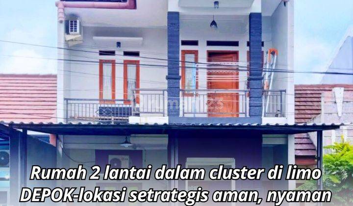 Dijual rumah 2 lantai di dalam cluster pesona cinere limo 1