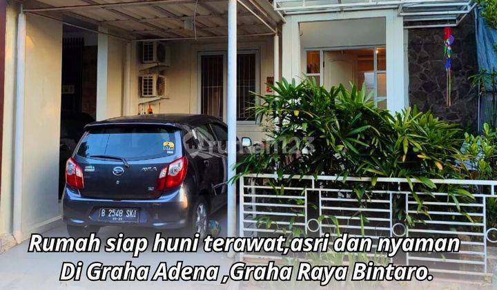 Dijual rumah siap huni terawat dan asri di graha ardena 1