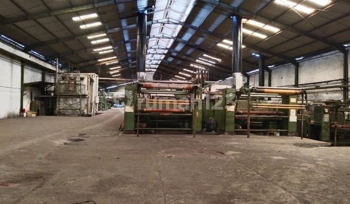 Pabrik Pencelupan Dan Printing Woven Di Majalaya Mesin Masih Bagus Bangunan Terawat