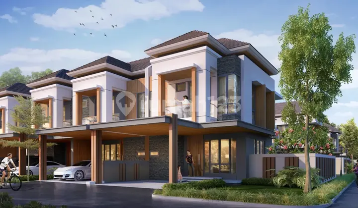 Cluster Wangsagriya Hunian Tropis Modern di Podomoro Park Bandung