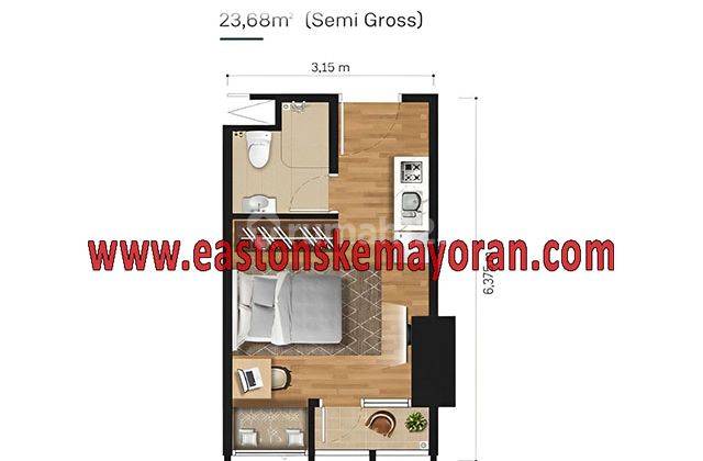 Dijual Apartemen Louvin, Jatinangor  2