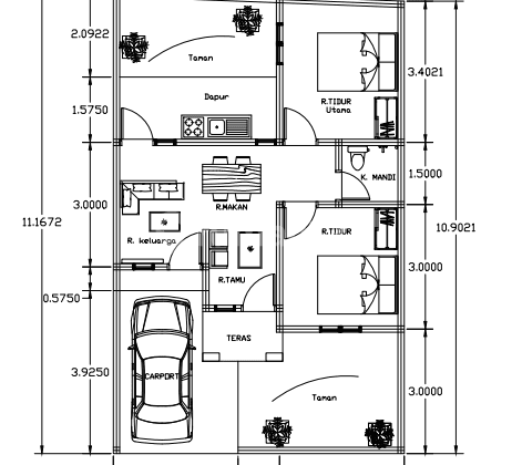 Rumah Cluster Depok Nempel Grand Depok City 2