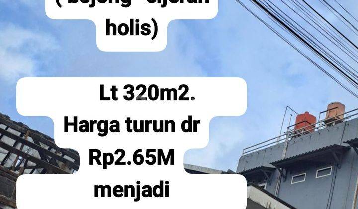 Hitung tanah rumah di komplek dekat cijerah holis strategis harga under rate 2