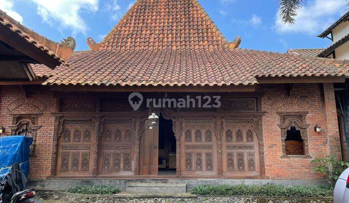 Rumah Etnik Bagus Model Jawa di Kota Batu GMK02788 2