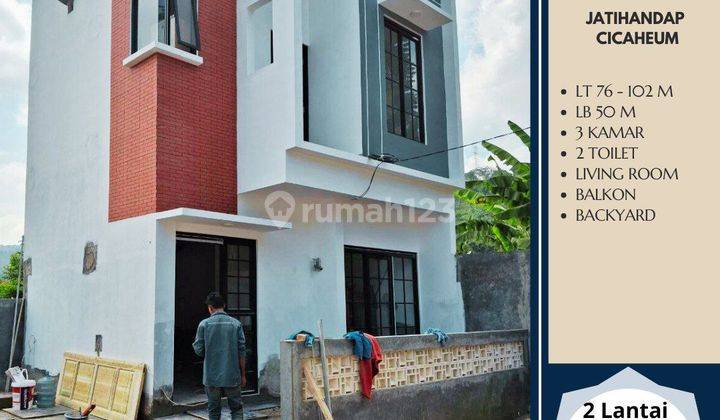 Rumah 2 Lantai 400 Jtan 15 Menit Terminal CICAHEUM Bandung  2