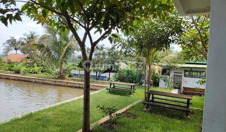 Dijual VILA Ada  gazebo Kolam Ikan Halaman Luas Di Banjaran  2