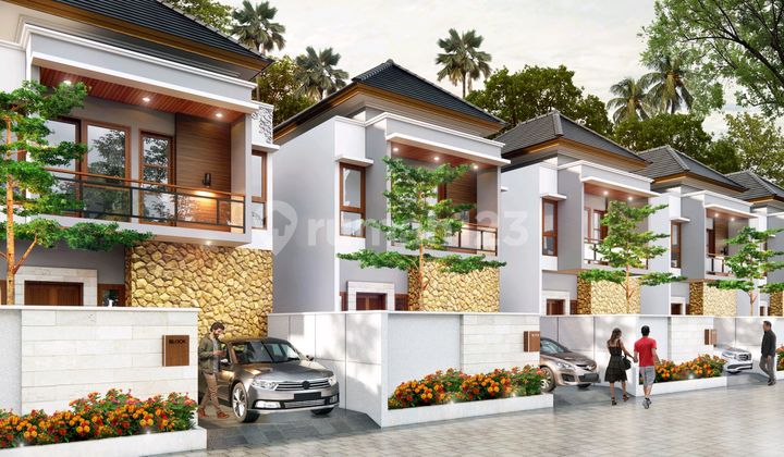 Rumah Minimalis Modern Semi Villa Di Kawasan Wisata Nusa Dua 2