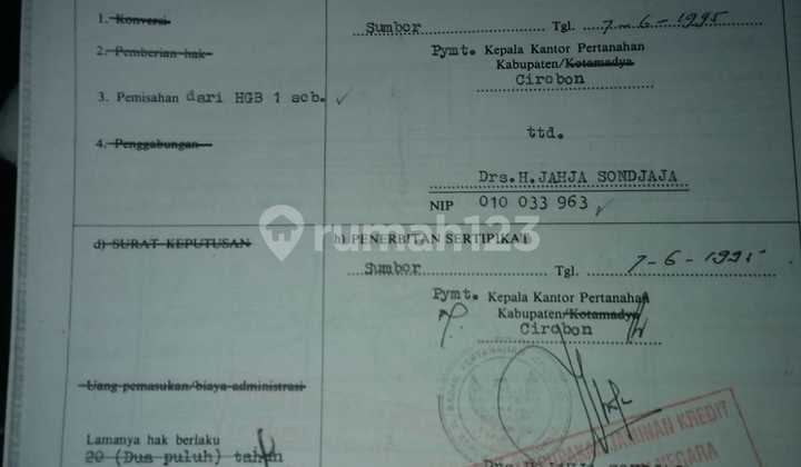 Dijual Rumah di Vila Intan I Cirebon Utara / Gunung Jati 3