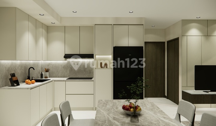 Apartemen Mewah Tengah Kota 2 Kamar Tidur Apartemen Furnished 2