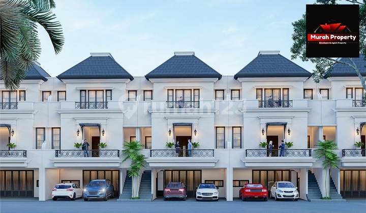 Rumah Mewah 3 Lantai Pinggir Jalan Utama Di Ciracas Jakarta Timur