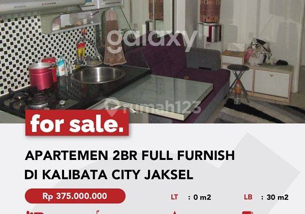 Apartemen Kalibata City 2 BR Bagus, Furnished, Harga Istimewa