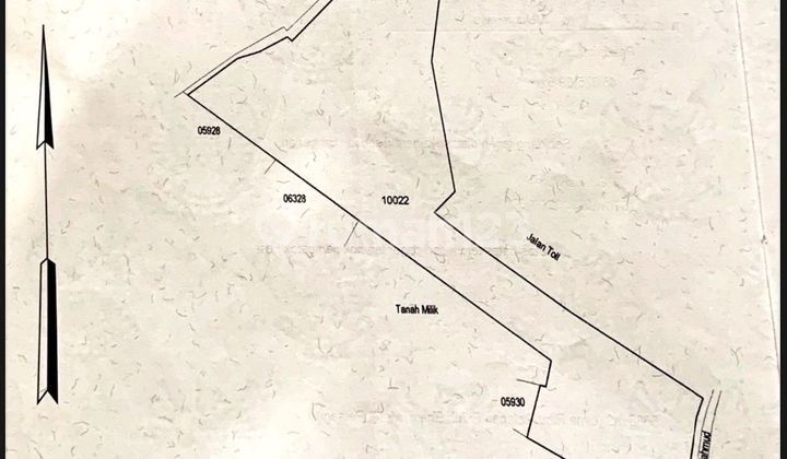 Tanah Pinggir Exit Tol Seroja Margaasih Barat