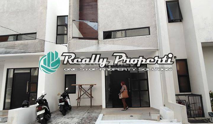 Disewakan Rumah Cluster Di Lampiri Dekat Lrt Model Origami 3 Lantai 1