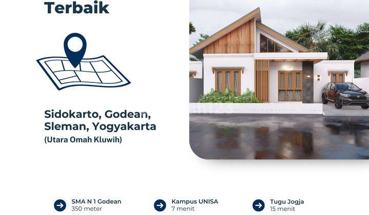 RUMAH TERMURAH 300M SELATAN POLSEK GODEAN 2