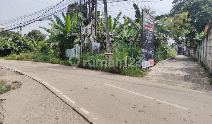 Land for Sale, Ready to Build, Adjacent to Road, Prime Location in Serpong, South Tangerang
