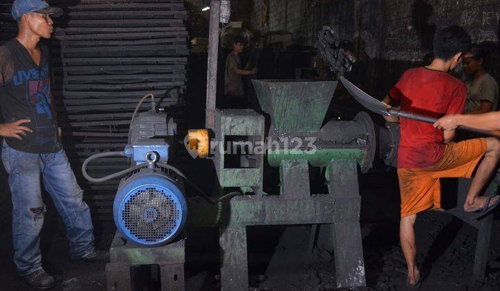 Dijual Pabrik Briket Masih Aktif Beserta Mesinnya Di Bekasi  2