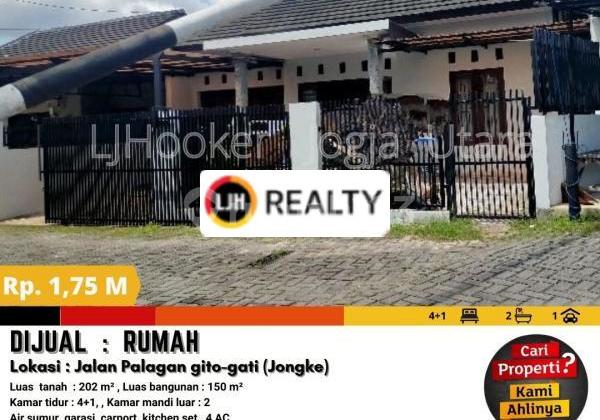 Rumah 1 lantai,nyaman dan strategis lokasi Palagan-Gitogati.