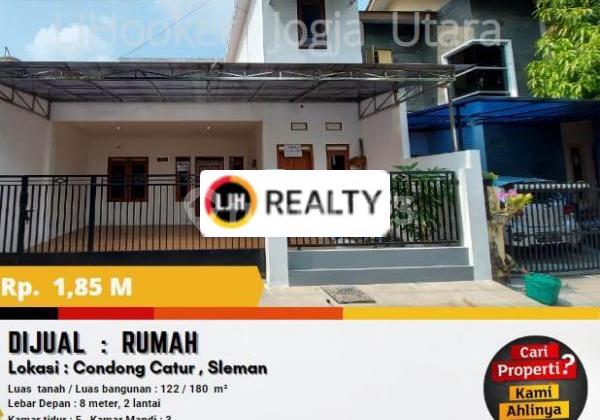 2-Story House North of UPN Veteran Campus Condong Catur Sleman Yogyakarta 1