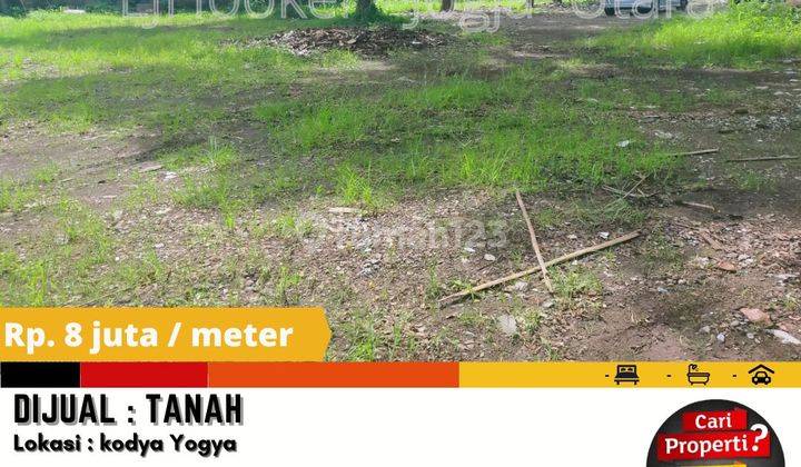 Tanah Pekarangan Di Kodya Yogya, Cocok Utk Gudang Dan Perumahan  1