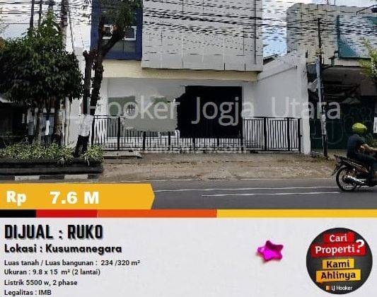 Ruko 2 Lantai di Kusumanegara cocok untuk Perkantoran  1