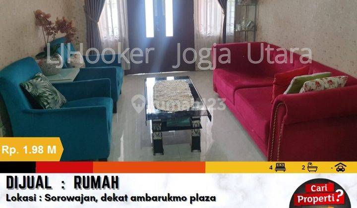 Rumah Dalam Cluster di Dekat Ambarukmo Plazajogja  1