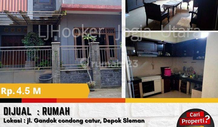 Rumah 3 Lantai di Condong Catur Yogyakarta  1