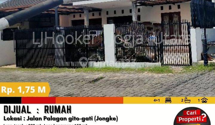 Rumah 1 Lantai , Luas Dijalan Palagan Jongke  1