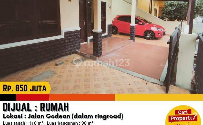 Rumah Dalam Perumahan Ditengah Kota Area Godean Dalam Ringroad 1