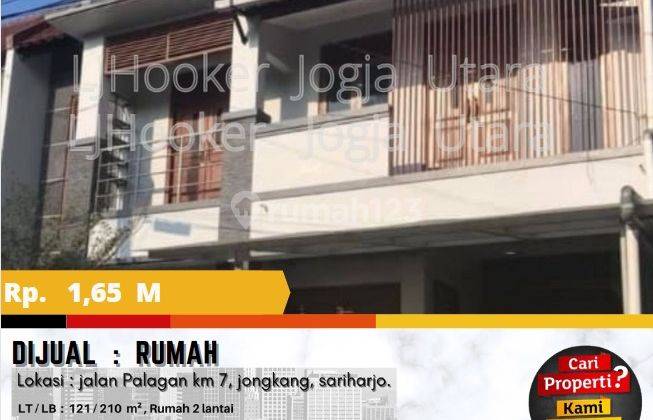 Rumah tinggal 2 lantai, lingkungan tenang, furnished, lokasi strategis. 1