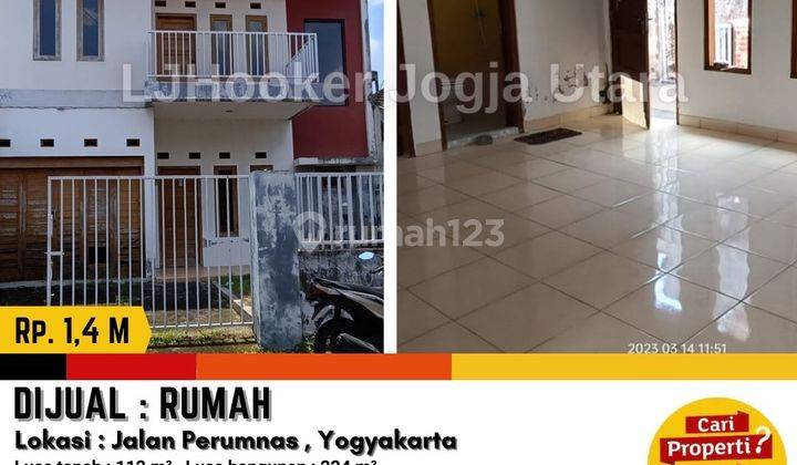 Rumah Minimalis 2 Lantai di Jalan Perumnas  1