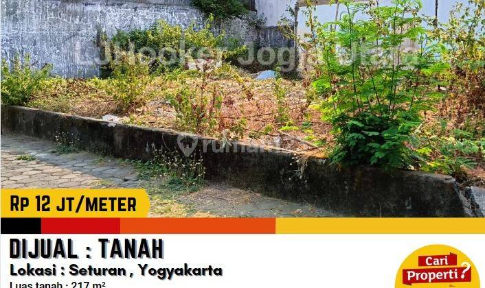  Tanah Kavling Dalam Perumahan Seturan 1