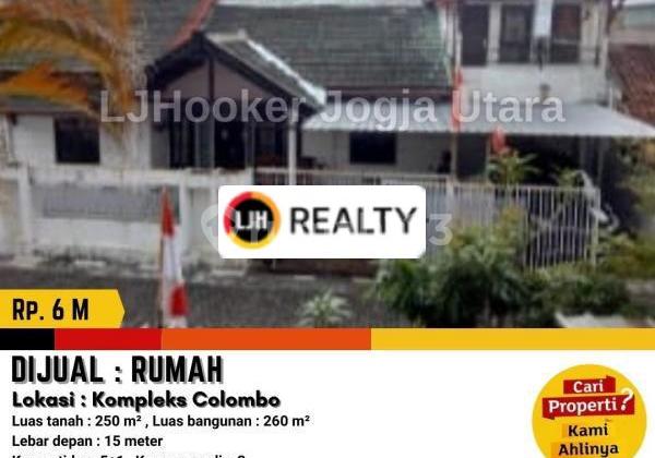 Rumah besar dan strategis di komplek colombo yogyakarta Rumah besar dan strategis di komplek colombo yogyakarta