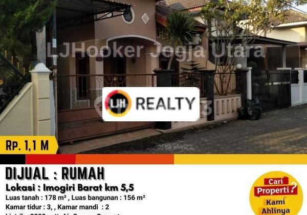 Rumah 1 Lantai Dalam Perumahan di Imogiri Yogyakarta