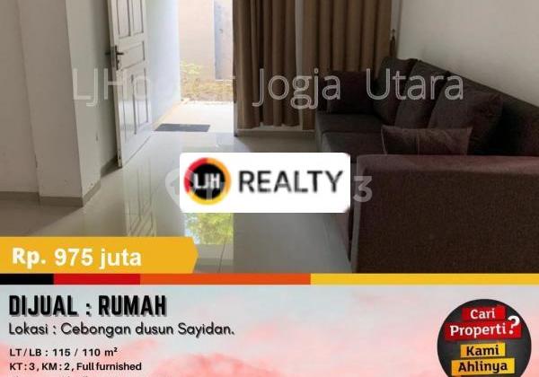 Minimalist Fully Furnished House in Cebongan Mlati Yogyakarta 1