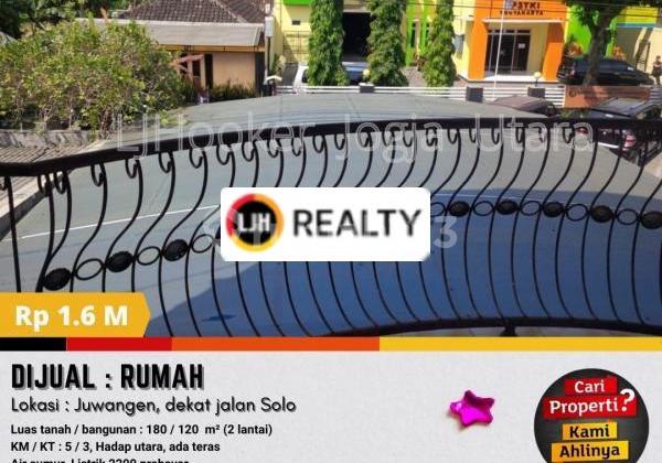 Rumah dan Tempat Usaha di Jalan Solo Yogyakarta