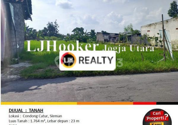Tanah Pekarangan Strategis Condong Catur Sleman DIY