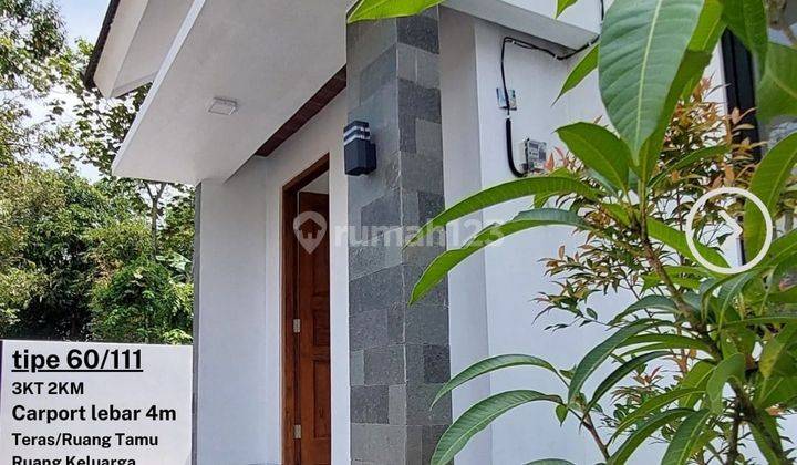 Rumah baru murah siap huni strategis di tengah kota Jogja  1