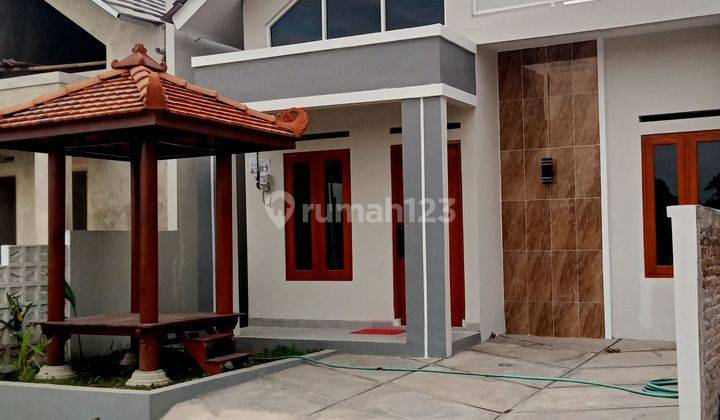 Rumah mezzanine bonus rooftoop dan mini gazebo dlm cluster strategis dekat candi prambanan 2