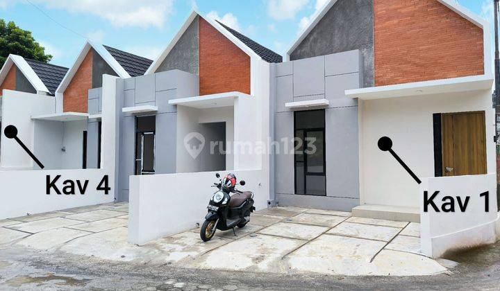 Rumah scandinavian murah strategis dekat pasar Godean dan Jl Godean km.9 2