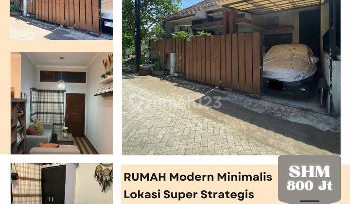 Rumah minimalis full furnished lokasi strategis dekat stadion maguwoharjo 1