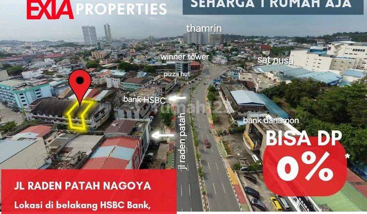 2 Unit Ruko 3 Lantai Harga 1 Unit Nagoya Dekat Bank HSBC  1