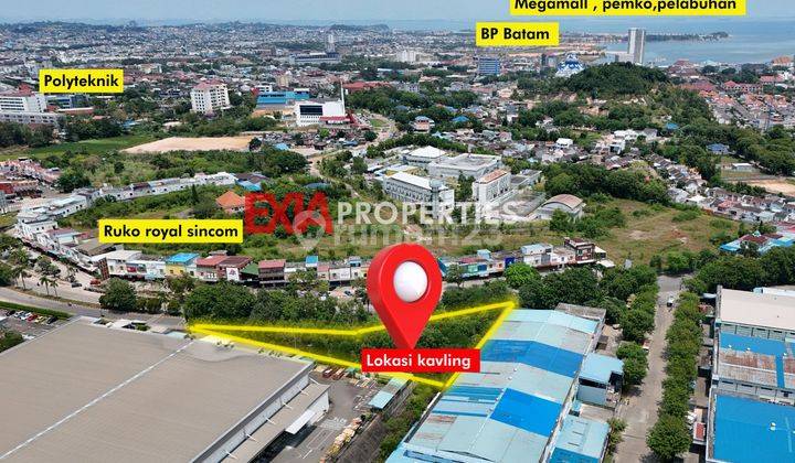 Kavling Shgb 2400an M2 Pusat Batam Centre Tepi Jalan Utama 1