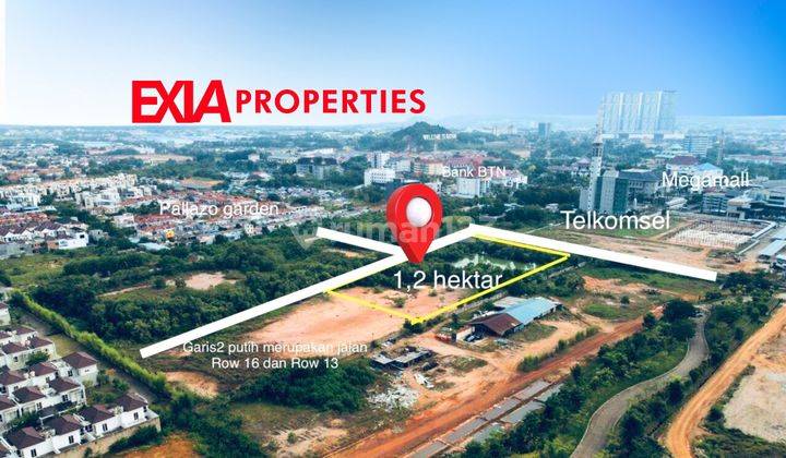 Tanah Jasa 1.2 Ha HGB Dlm Kota Dekat Megamall Batam Centre  1