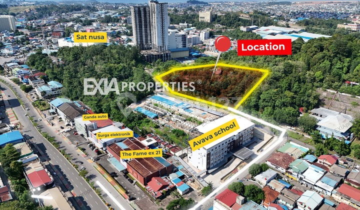 Tanah 1.1 Hektar Terbaik di Tengah Kota Nagoya Baloi Indah Nagoya