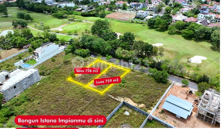 Plot The The Golf Residence Sukajadi View Golf 360 Around 700 M2