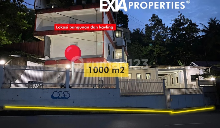 3-Story Building with 1000 M2 Land Bonus Facing Seraya Nagoya Street 3-Story Building with 1000 M2 Land Bonus Facing Seraya Nagoya Street