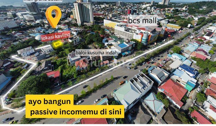 Kavling Mesin Uang Sebelah Mall BCS Penuin 400 m² HGB 1